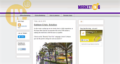 Desktop Screenshot of marketinginlebanon.com